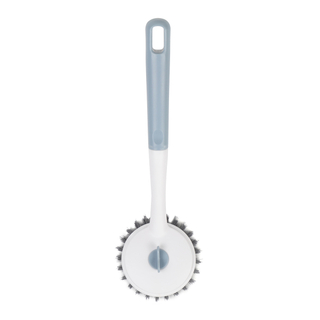 Dish Brush with Handle,Kitchen Scrub Brushes for Cleaning, Dish Scrubber with Stiff Bristles for Pots, Pans,Sink