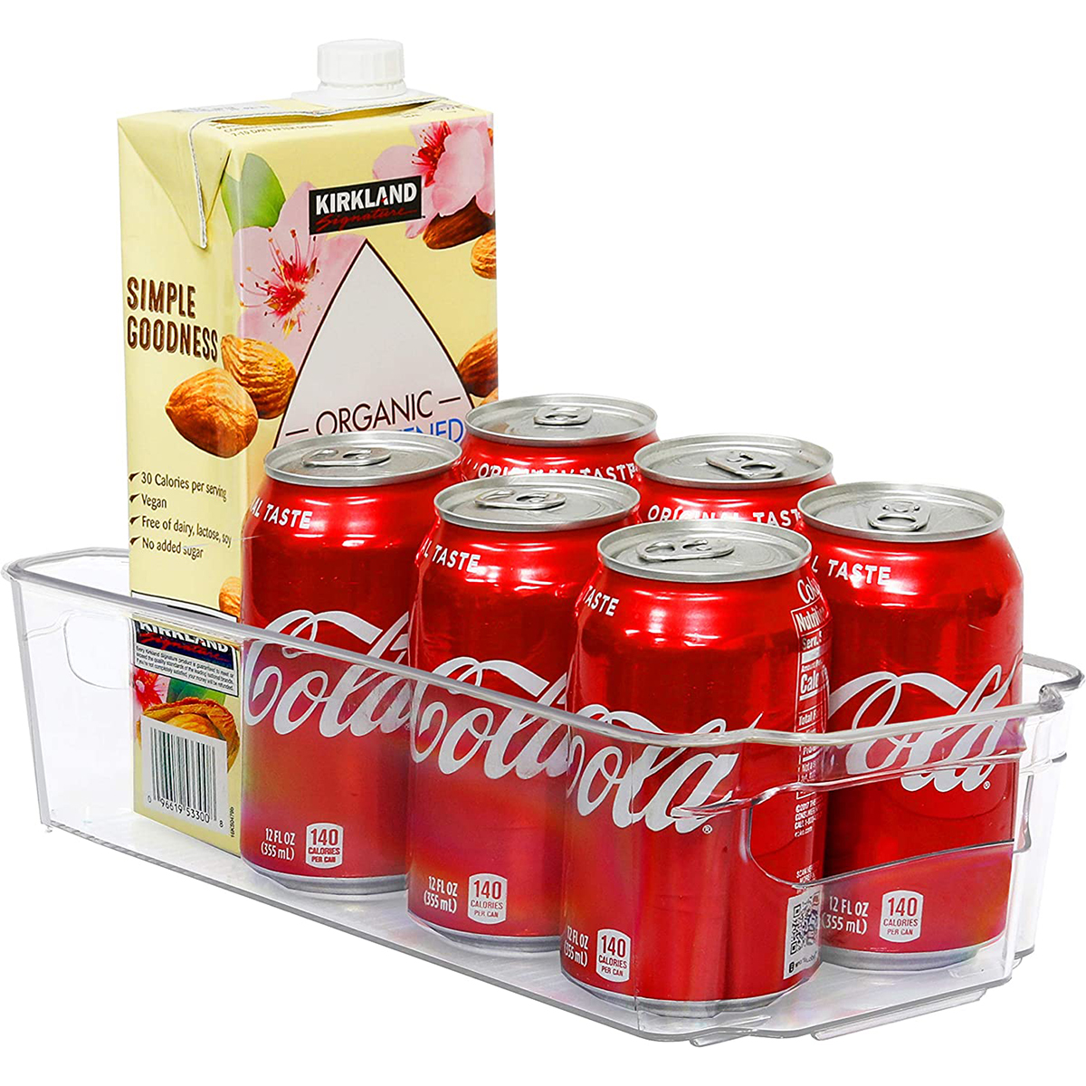 Multi-functional Freezer Storage Bins with Handles