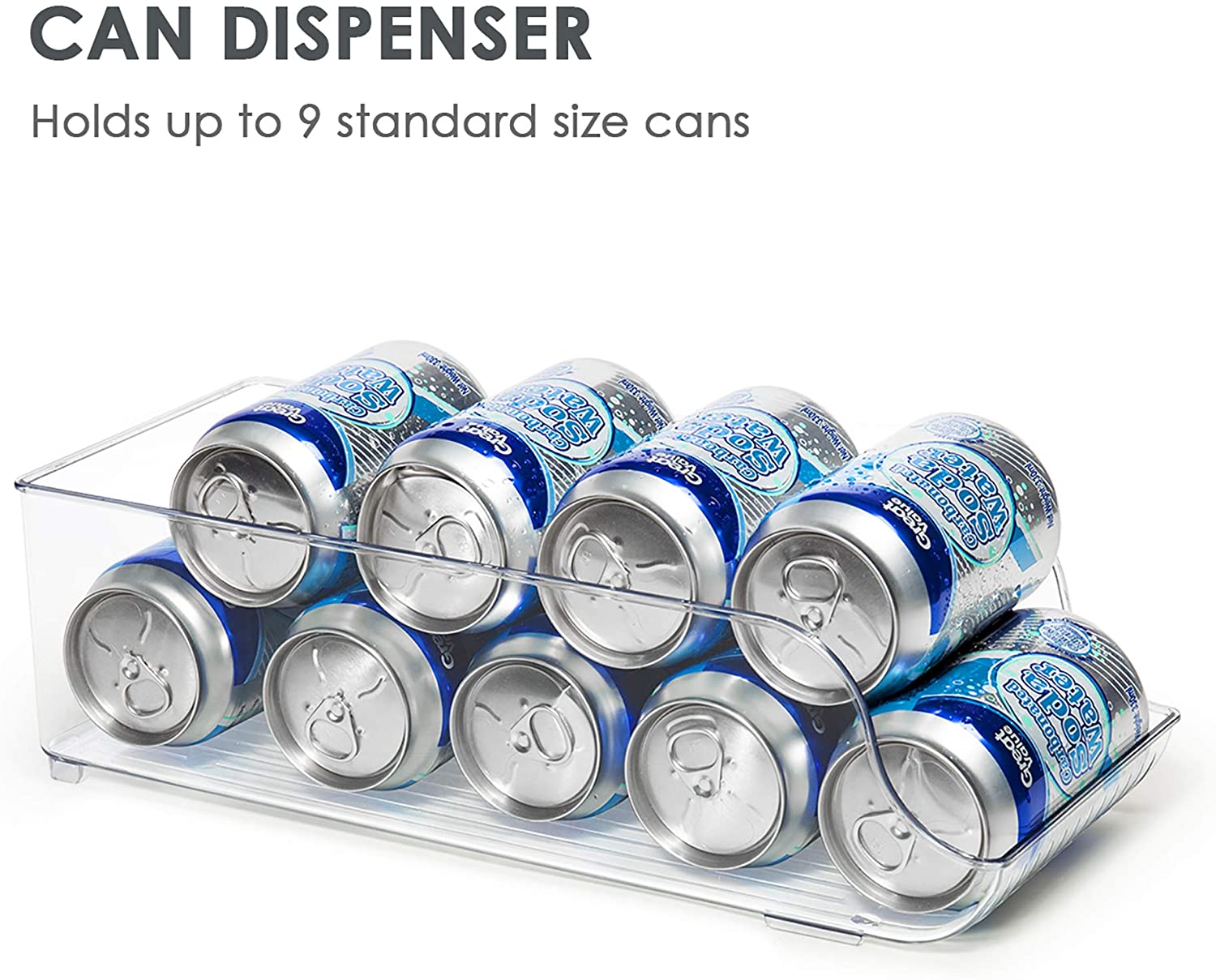 Transparent Refrigerator Drink Holder