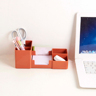 Multifunctional Desk Storage Boxes with Five Compartments
