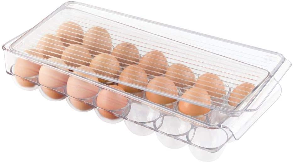 21 Compartments Stackable Egg Holder