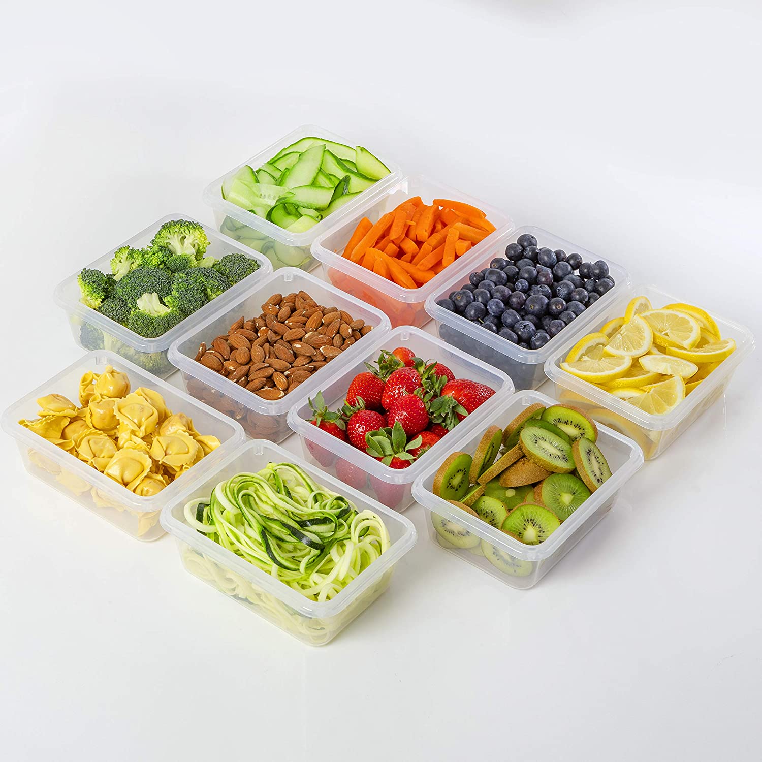 10 Pcs Kitchen Pantry Organization And Storage Set