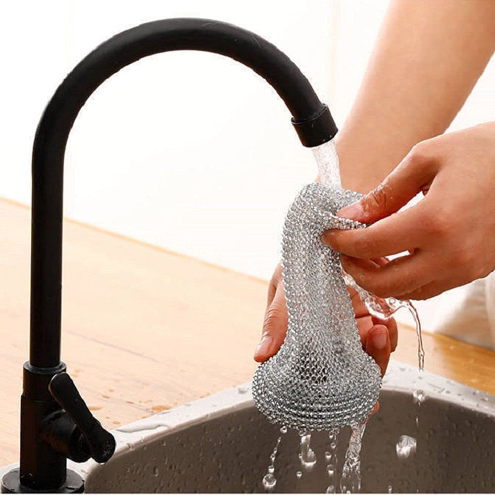 MultiUse Cleaning Brush Kitchen Pot Cleaner Brush, Scrubbers with