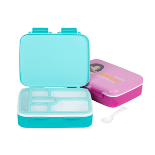 6 compartment lunch box set for kids