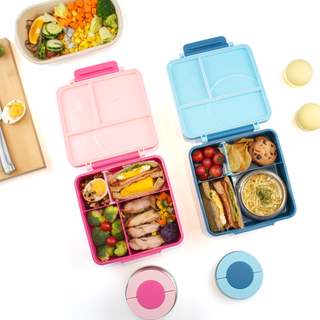 3 Compartment Division Bento Tiffin Box With Cutlery Kids Pp Lunch Box Plastic Children Kids Bpa Free Food